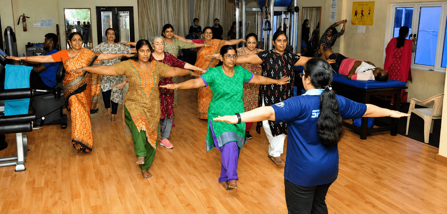 SPARRC World Diabetes Day group exercise session