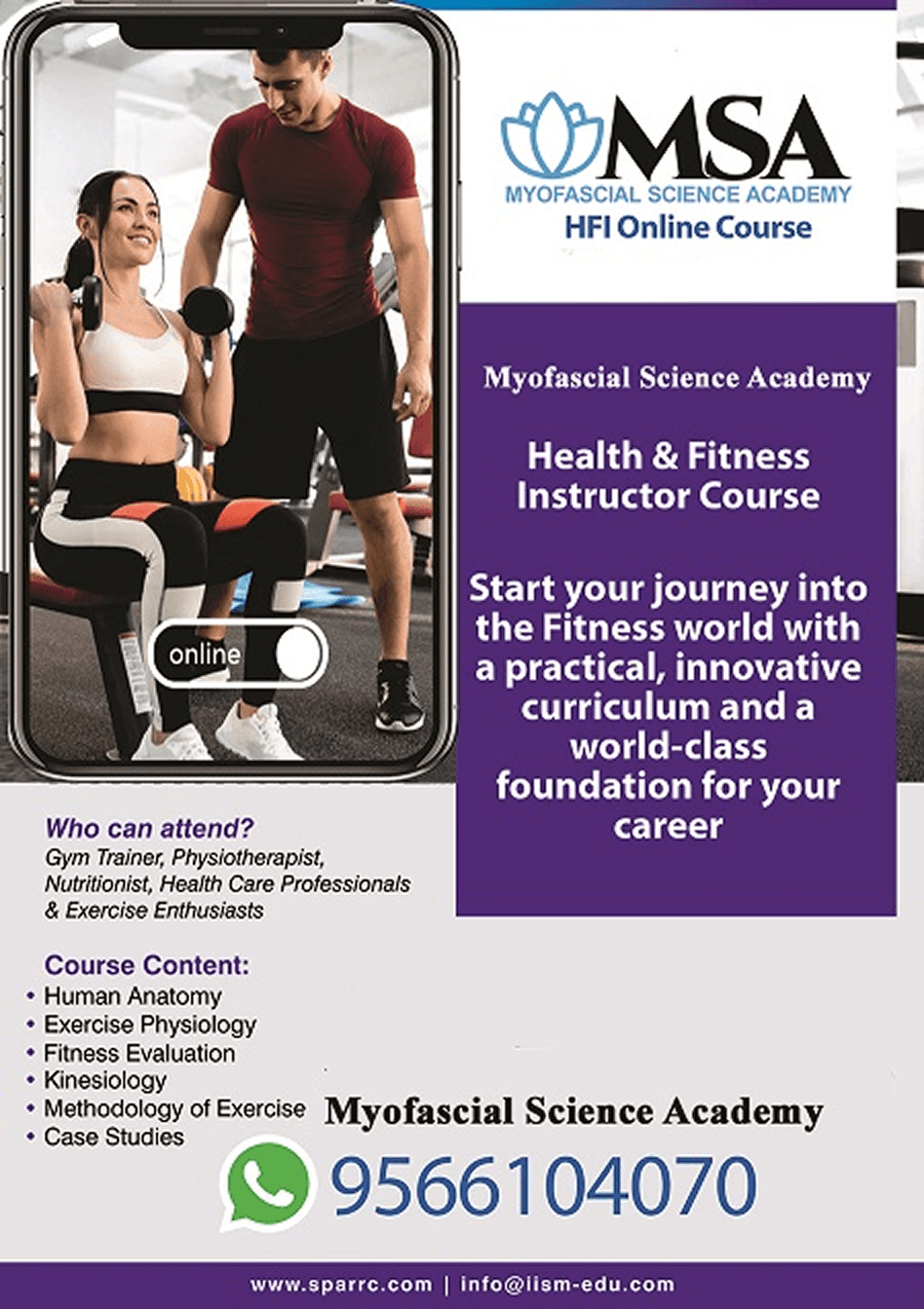 Health and Fitness Instructor online course